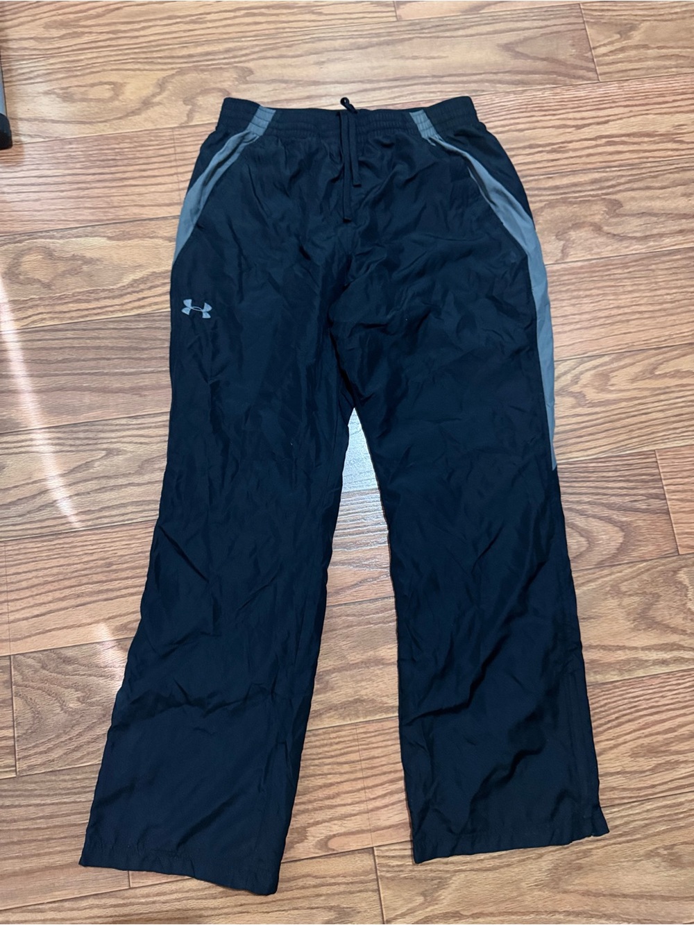 Under Armour Men’s Black Joggers with Gray Side Panels